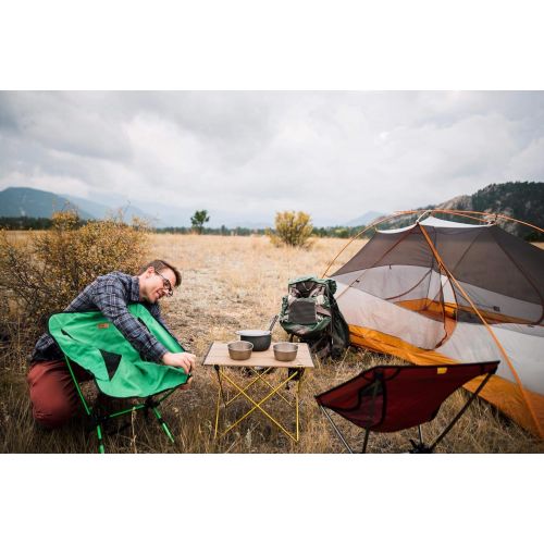 트렉 [아마존베스트]Trekology Foldable Camping Picnic Tables - Portable Compact Lightweight Folding Roll-up Table in a Bag - Small, Light Easy to Carry Camp, Beach, Outdoor