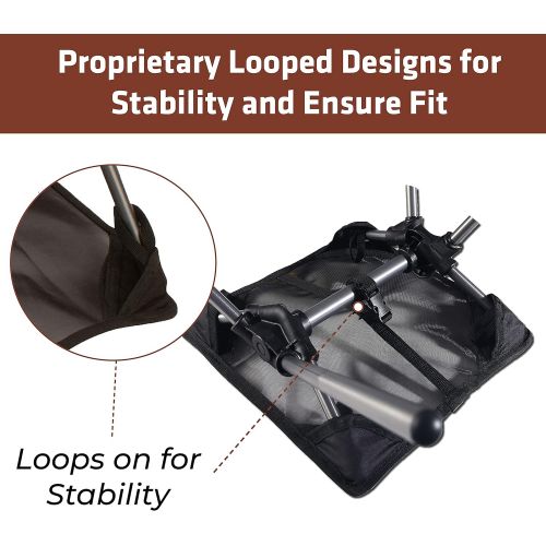 트렉 TREKOLOGY YIZI LITE Sand Cover, Beach Mat and Ground Sheet Prevent Portable Camping Chairs from Sinking in Soft Grounds, Sand or Grass Anti Sinking Solution Fits Most Compact Folding Cam