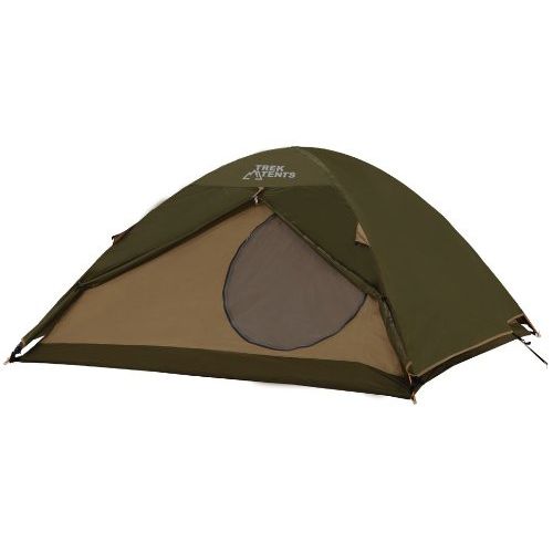 트렉 Trek Tents 217XT Nylon 190T 3 Person Dome 8 x 8 Tent w Rain Fly