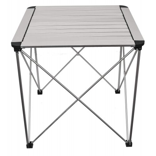 트렉 Trekology Renwong Portable Folding Side with Aluminum Hard-Topped Camp Table for Picnic Camping Beach Boat