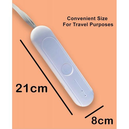  TrenDelf! Ultraviolet Light Sanitizer Wand - UV Light Device for Sterilization - Portable Handheld UV Sanitizer - Travel Size Compact UV Wand - UV Sanitation for Mask