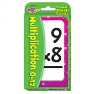 TREND Enterprises T-23006BN Multiplication 0-12 Pocket Flash Cards, 12 Sets