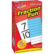 TREND Enterprises, Inc. T-53109BN Fraction Fun Skill Drill Flash Cards, 3 Sets