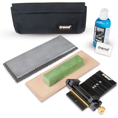  Trend DWSKITB Diamond Whetstone Honing and Polishing Kit, Silver