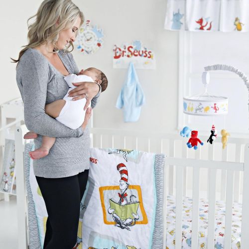  Trend Lab Dr. Seuss Friends 5Piece Crib Bedding Set