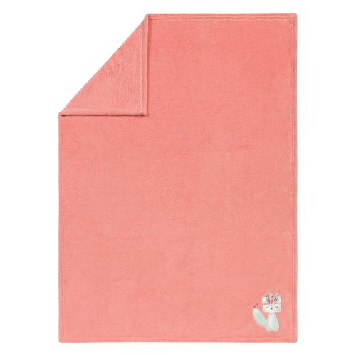  Trend Lab Wild Forever Plush Baby Blanket, Pink, Blue, White