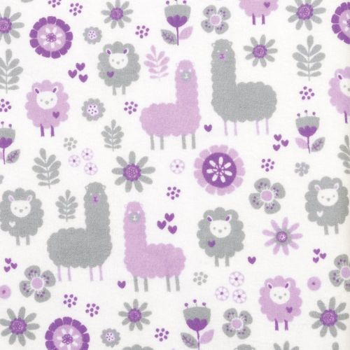  Trend Lab Llama Friends Jumbo Deluxe Flannel Swaddle Blanket