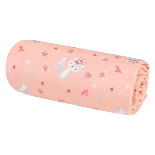  Trend Lab Fox and Flowers Jumbo Deluxe Flannel Swaddle Blanket