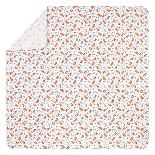  Trend Lab Wild Bunch Jumbo Deluxe Flannel Swaddle Blanket