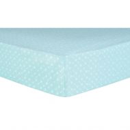 Trend Lab White Arrows Fitted Crib Sheet