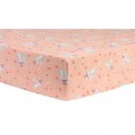 Trend Lab Fox and Flowers Deluxe Flannel Fitted Crib Sheet