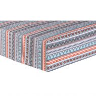 Trend Lab Aztec Deluxe Flannel Fitted Crib Sheet