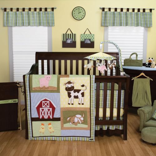  Trend Lab Barnyard Musical Crib Mobile, Baby Mobile, Nursery