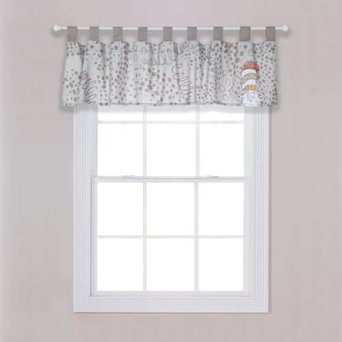  [아마존베스트]Trend Lab Dr. Seuss Peek-a-Boo Cat in The Hat Window Valance, Multi