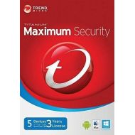 Trend Micro Maximum Security 2019 version12 5 Devices 3 Years for PC, Mac, Android & IOS