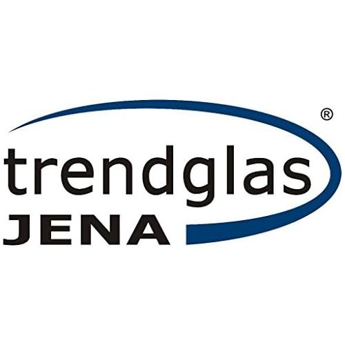  Trendglas Jena Teekanne Erik, Borosilikatglas, 1,2 l mit Edelstahlsieb + Stoevchen Astrid