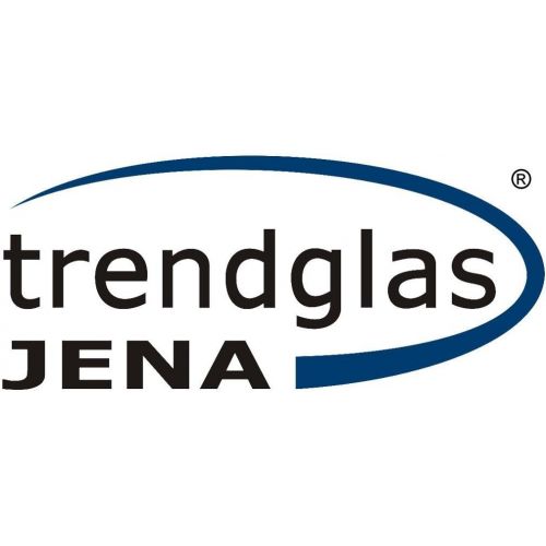  Trendglas Jena Teekanne Erik, Borosilikatglas, 1,2 l mit Edelstahlsieb + Stoevchen Astrid