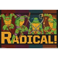 Trends International Nickelodeon Teenage Mutant Ninja Turtles-Radical Wall Poster, 14.725 in x 22.375 in, Premium Unframed Version