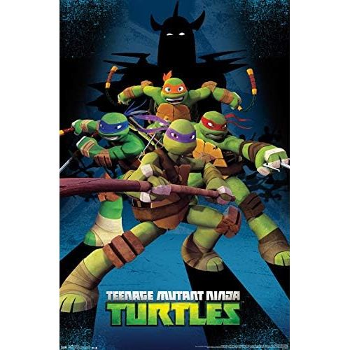  Trends International Teenage Mutant Ninja Turtles Assemble Wall Poster 22.375 x 34