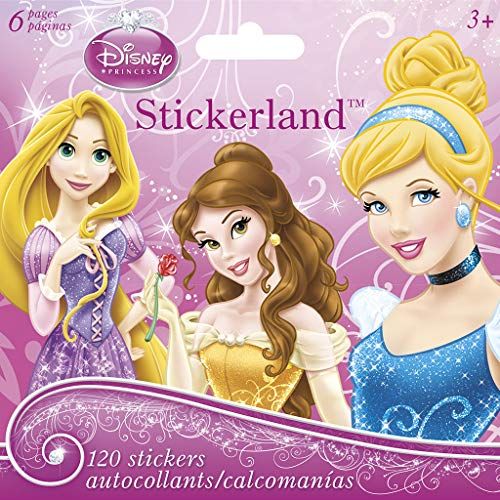  Trends International Disney Princess Mini STICKERLAND Pad 6 Page
