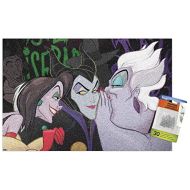 Trends International Disney Villains Secrets Wall Poster, 14.725 x 22.375, Premium Poster & Push Pin Bundle