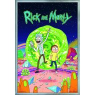 Trends International Rick and Morty-Cover Wall Poster, 24.25 X 35.75, Multicolor