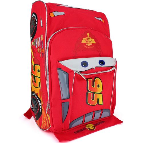  Trendy Apparel Shop Kids Boys 95 Radiator Springs Car Shaped 16 Backpack Red