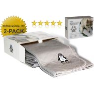 Trendy Den Creations,Premium Pee Pads for Dogs,Dog Pads Extra Large XXL 36X48 2 Pack,Dog Pee Pads,Washable Pee Pads for Dogs,Puppy Pee Pads,Pet Training Pads,Whelping Pads,Incontin