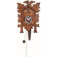 Trenkle Quarter call cuckoo clock with 1-day movement Five leaves, bird TU 619 nu