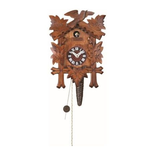  Trenkle Quarter call cuckoo clock with 1-day movement Five leaves, bird TU 619 nu