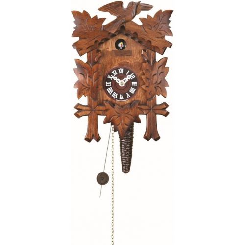  Trenkle Quarter call cuckoo clock with 1-day movement Five leaves, bird TU 619 nu