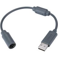 Trenro Wired Controller USB Breakaway Cable for Microsoft Xbox 360, Dongle Adapter Extension Cord for Xbox 360