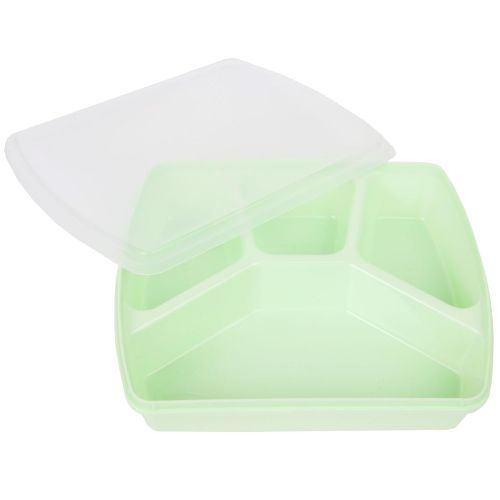  Trenton Gifts 4 Section Microwave Tray With Lid