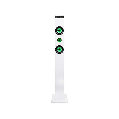  [아마존베스트]-Service-Informationen Trevi XT 101 BT Soundtower Speaker with FM Radio Bluetooth MP3 USB SD Aux-In White