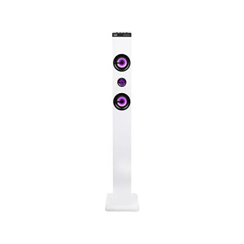  [아마존베스트]-Service-Informationen Trevi XT 101 BT Soundtower Speaker with FM Radio Bluetooth MP3 USB SD Aux-In White