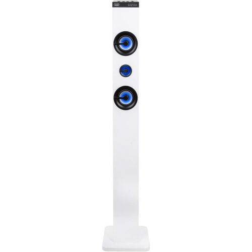  [아마존베스트]-Service-Informationen Trevi XT 101 BT Soundtower Speaker with FM Radio Bluetooth MP3 USB SD Aux-In White