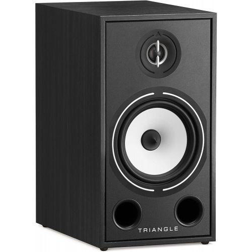  Triangle Borea BR03 Hi-Fi Bookshelf Speakers (Black Ash, Pair)