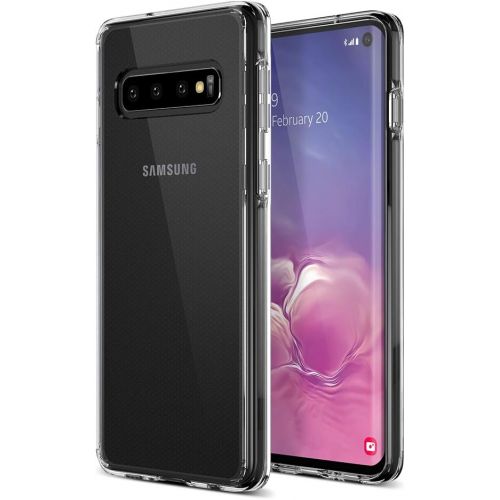  [아마존베스트]Trianium Clarium Case Designed for Galaxy S10 Case (2019) - Clear TPU Cushion/Hybrid Rigid Back Plate/Reinforced Corner Protection Cover for Samsung Galaxy S 10 Phone (PowerShare C