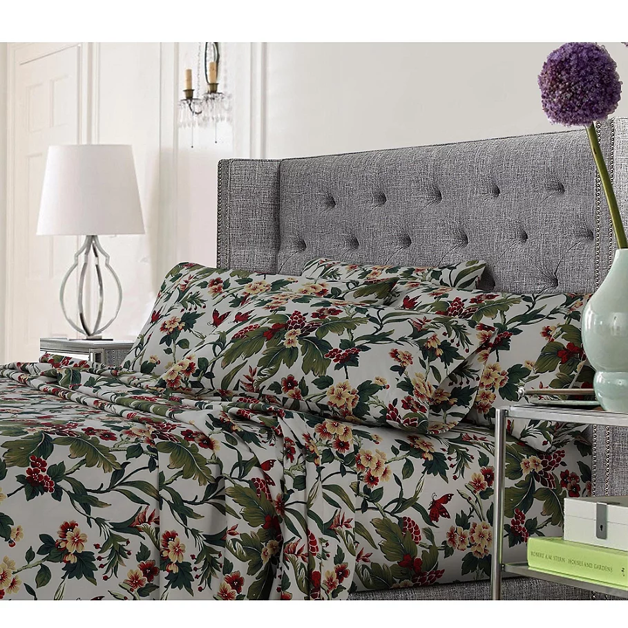  Tribeca Living Tropical Garden Sheet Set