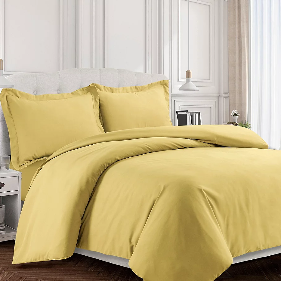  Tribeca Living Valencia Solid Duvet Cover Set