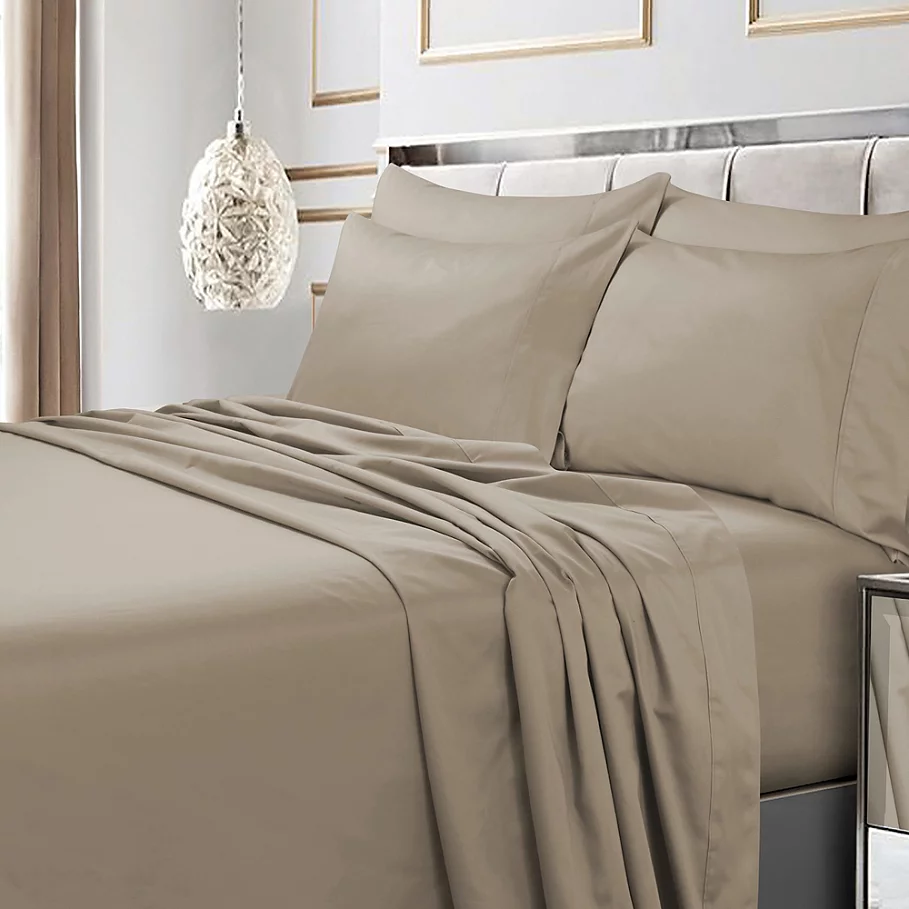 Tribeca Living 600-Thread-Count 6-Piece Sheet Set