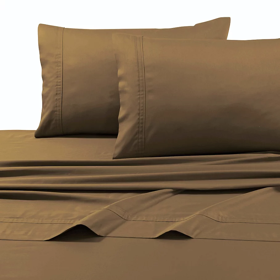  Tribeca Living 500-Thread-Count Cotton 6-Piece Sheet Set