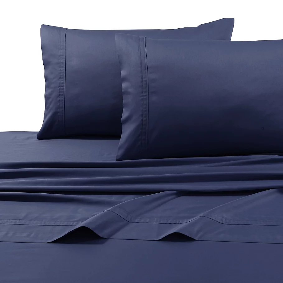  Tribeca Living 500-Thread-Count Cotton 6-Piece Sheet Set