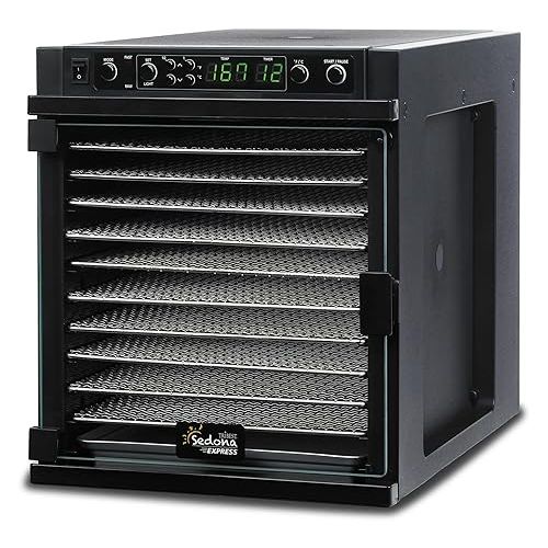  Tribest Sedona Express SDE-S6780-B Digital Food Dehydrator,Black