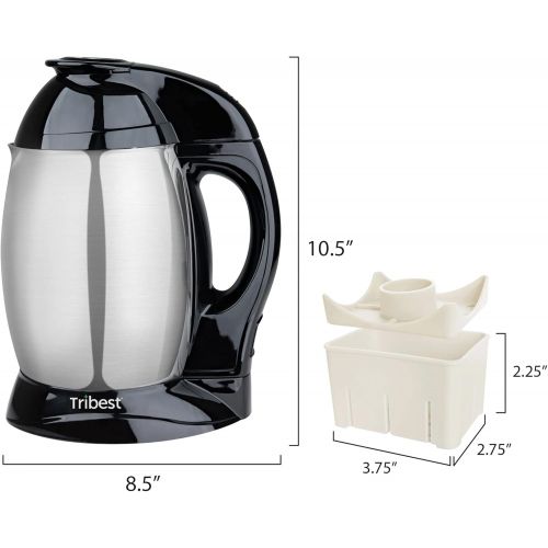  Tribest SB-132 Soyabella, Automatic Soy Milk Maker Machine with Tofu Kit Large