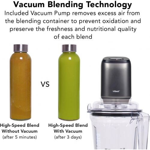  Tribest Dynapro DPS-1050A-B Commercial Antioxidation Vacuum Blender