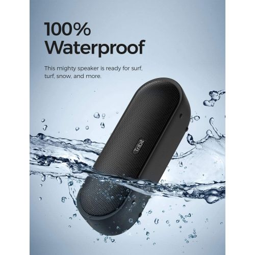  [아마존 핫딜] Tribit MaxSound Plus Portable Bluetooth Speaker, 24W Wireless Speaker with Powerful Louder Sound, Exceptional XBass, IPX7 Waterproof, 20-Hour Playtime, 100ft Bluetooth Range for Pa