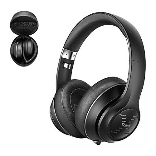  [아마존 핫딜]  [아마존핫딜]Bluetooth Kopfhoerer, Tribit XFree Tune Bluetooth Over-Ear-Kopfhoerer,Kabellose Kopfhoerer mit 40 Stunden Spielzeit, Hi-Fi Stereo Sound und CVC6.0 Noise Canceling Mikrofon, inkl. Aufb