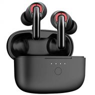 Wireless Earbuds, Tribit Qualcomm QCC3040 Bluetooth 5.2, 4 Mics CVC 8.0 Call Noise Reduction 50H Playtime Clear Calls Volume Control True Wireless Bluetooth Earbuds Earphones, FlyB