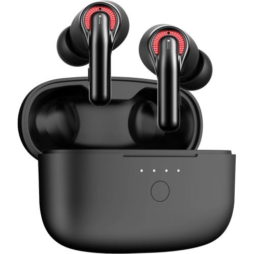  Wireless Earbuds, Tribit Qualcomm QCC3040 Bluetooth 5.2, 4 Mics CVC 8.0 Call Noise Reduction 50H Playtime Clear Calls Volume Control True Wireless Bluetooth Earbuds Earphones, FlyB